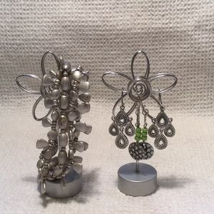 Lucky Brand Silver Earrings, bracelet & earrings